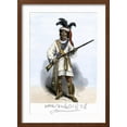 thumbnail image 2 of Art.com Billy Bowlegs, Chief of the Eastern Seminole Tribe, 1850s, with His Signature Giclee Print, Brown Frame Wall Art, 17" x 23", 2 of 5