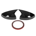 thumbnail image 1 of Wing Mirror Cover,1 Pair Side Door Rear View Mirror Housing Door Mirror Cap Smart Functionality, 1 of 14