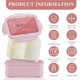 thumbnail image 2 of Fiambrera Bento KAIYANG de material PP5 grado alimenticio 1400 ml 3 compartimentos color rosa, 2 of 5