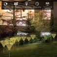 thumbnail image 4 of Firefly Lawn Lamp 2 Modos 8LED Solar Ground Plug Light 600mAh (Warm Light 2pcs), 4 of 7