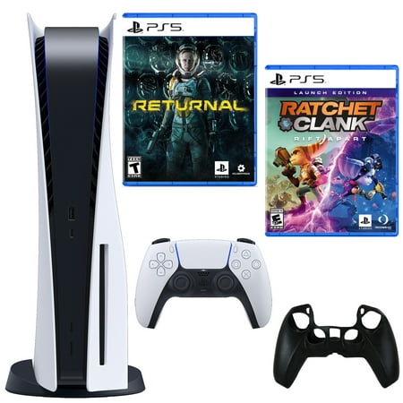 Sony PlayStation 5 Console with Returnal and Ratchet and Clank Game with Accessories (Disc Version)