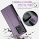 thumbnail image 4 of Funda tipo cartera para Samsung Galaxy A53 5G con bloqueo RFID, tarjetero, soporte magnético, funda protectora de piel con tapa para Samsung Galaxy A53 5G de 6,5 pulgadas, 4 of 6
