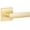 Brass, variant on Sure-Loc CT101 15 Cortina Passage Door Lever Set - Nickel