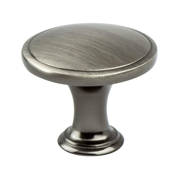Berenson 9256-10BT-P 1.25 in. dia. Oasis Knob with Brushed Tin