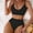 Black, variant on Women Bathing Suits 2 Piece Sleeveless Curvy Woman Swimsuit with Built in Bra Wireless Tummy Control Push Up Solid Color V Neck Women's Bikini Swimsuits Summer Beach Accessories