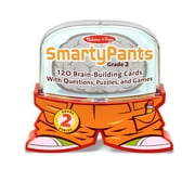 Melissa & Doug Smarty Pants 2nd Grade Card Set - 120 Educational Brain-Building Questions, Puzzles, and Games
