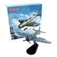 thumbnail image 3 of GUYUTING WWII US Navy SBD Dauntless Dive Bomber Model 1:72 Scale Alloy Plastic For Family Friend Holiday Birthday Collection, 3 of 10