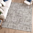 thumbnail image 6 of Addison Rugs Mayfield Premium Machine Washable Transitional Stripes Taupe Rectangle Rug, 9' x 12', 6 of 6