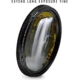 thumbnail image 5 of 72mm ND Filter Ultimaxx 72mm ND2-ND400 Fader Variable Neutral Density Adjustable Lens Filter Dynamic ND Filter Optical, 5 of 5