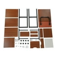 thumbnail image 6 of Overbed Table Foldable Adjustable Over Bed Desk with Wheels and Storage Drawers for Hospital and Home Use, 6 of 6