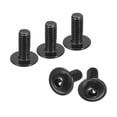 thumbnail image 1 of Unique Bargains Flanged Button Head Socket Cap Screws, 50 Pack M5x12mm 304 Stainless Steel Bolts, 1 of 5