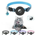 thumbnail image 2 of 2pcs For Cover Cat Collar Bell Ring Luminous Nylon Kitten Dog Collar For GPS Finder Anti Loss Tracker Device ,Providing Reminders At Any Time, 2 of 8