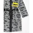 thumbnail image 2 of DC Comics Boys Grey Bathrobe, 2 of 7