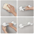 thumbnail image 6 of Shower Handle Gray 13In Grab Bar for Bathtubs and Showers, 6 of 7