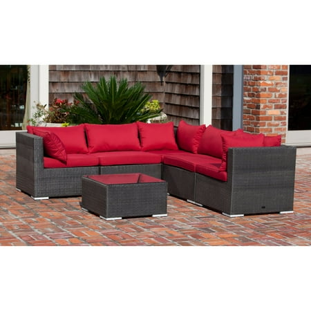 Patio Sense Sino Wicker Sofa Set