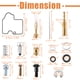 thumbnail image 3 of 4 Juego Motocicleta Carburador Reparación Reconstrucción Kit Juntas Surtidores, 3 of 8