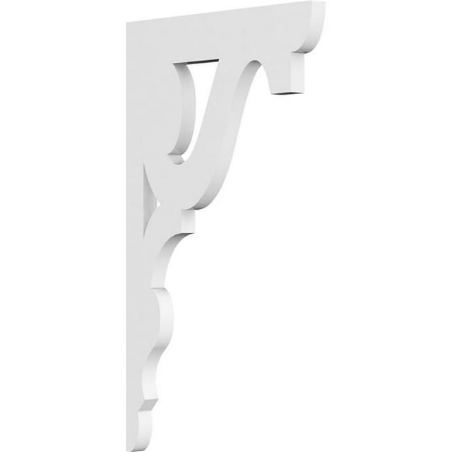 Ekena Millwork BKTP01X08X14RB Support de Robin - 0.62 x 8 x 14 Po.