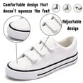 thumbnail image 4 of CHICVOMEY Comfort Platform Sneakers for Women Fashion Sneakers Non-Slip Casual Slip On Walking Shoes with Velcro Straps, 4 of 10