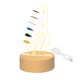 thumbnail image 1 of LUVCLS Estante de almacenamiento de paletas de guitarra de madera Luz acrílica Regalo creativo Luz ✨s, 1 of 7