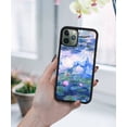 thumbnail image 5 of WIRESTER Shockproof Soft Rubber Cover Case for Apple iPhone 11 Pro 5.8" 2019, Claude Monet Water Lilies, 5 of 5