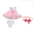 thumbnail image 1 of Precioso Vestido de encaje para muñeca perfecl 40 cm 16 pulgadas rosa, 1 of 8