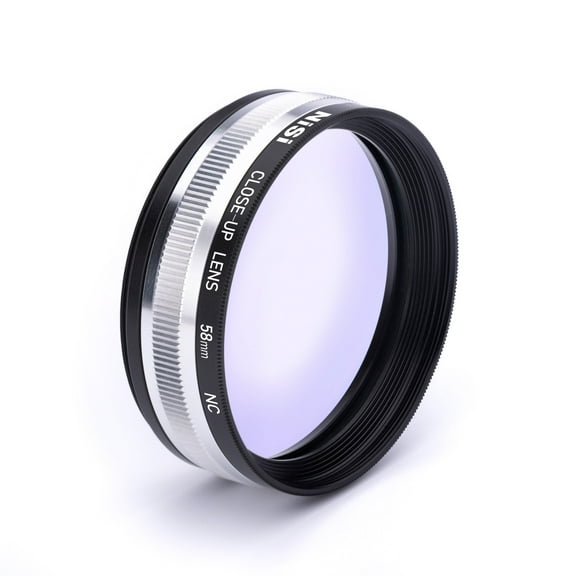 NiSi Close-Up Lens Kit NC 58mm with 49 and 52mm Step-Up Adapter Rings