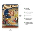thumbnail image 2 of Howard Thurston The Great Magician - The Phantom Piano - Vintage Magic Poster c.1911 - 8 x 12 inch Vintage Wood Art Sign, 2 of 4