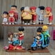 thumbnail image 2 of Slam Dunk Kaede Rukawa Anime Figure Toys, Sakuragi HanampiercFigure, Mitsuyoshi, Anzai, Akagi, Tokyo Enori, 5 estilos, 10 cmCon caja al por menor A zhangmengya unisex, 2 of 2