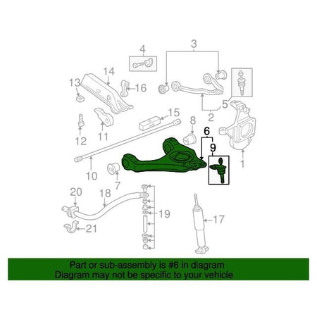 GM 20832022 Arm Asm-Frt Lwr Cont