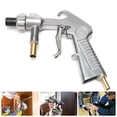 thumbnail image 3 of Practical Sand Blaster Kit with Ceramic Nozzles Tips Feed Blast Spray Gun for Cleaning Car Metal Rims Sandblast Cabinets, 3 of 11
