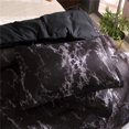 thumbnail image 4 of HAHDAXIA Super Soft Polyester Duvet Cover Set Rock Pattern Printed Pillowcase Bedding Set (Black, Single), 4 of 6