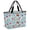Pink, Red, Green, variant on Pink Ladybugs Beach Bag for Women, Large Breathable Mesh Beach Tote Bag, Rustic Daisy Flowers Leaves Pastoral Beige Sandproof Lightweight Travel Bags for Vacation Picnic Swimming Pool