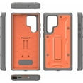 thumbnail image 2 of CaseBorne ArmadilloTek V Case for Samsung [Galaxy S22 Ultra 5G] with Kickstand Full-Body Multi-Layer Rugged - Orange, 2 of 5