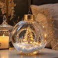 thumbnail image 5 of Transparent Christmas Tree Baubles, 5 of 7
