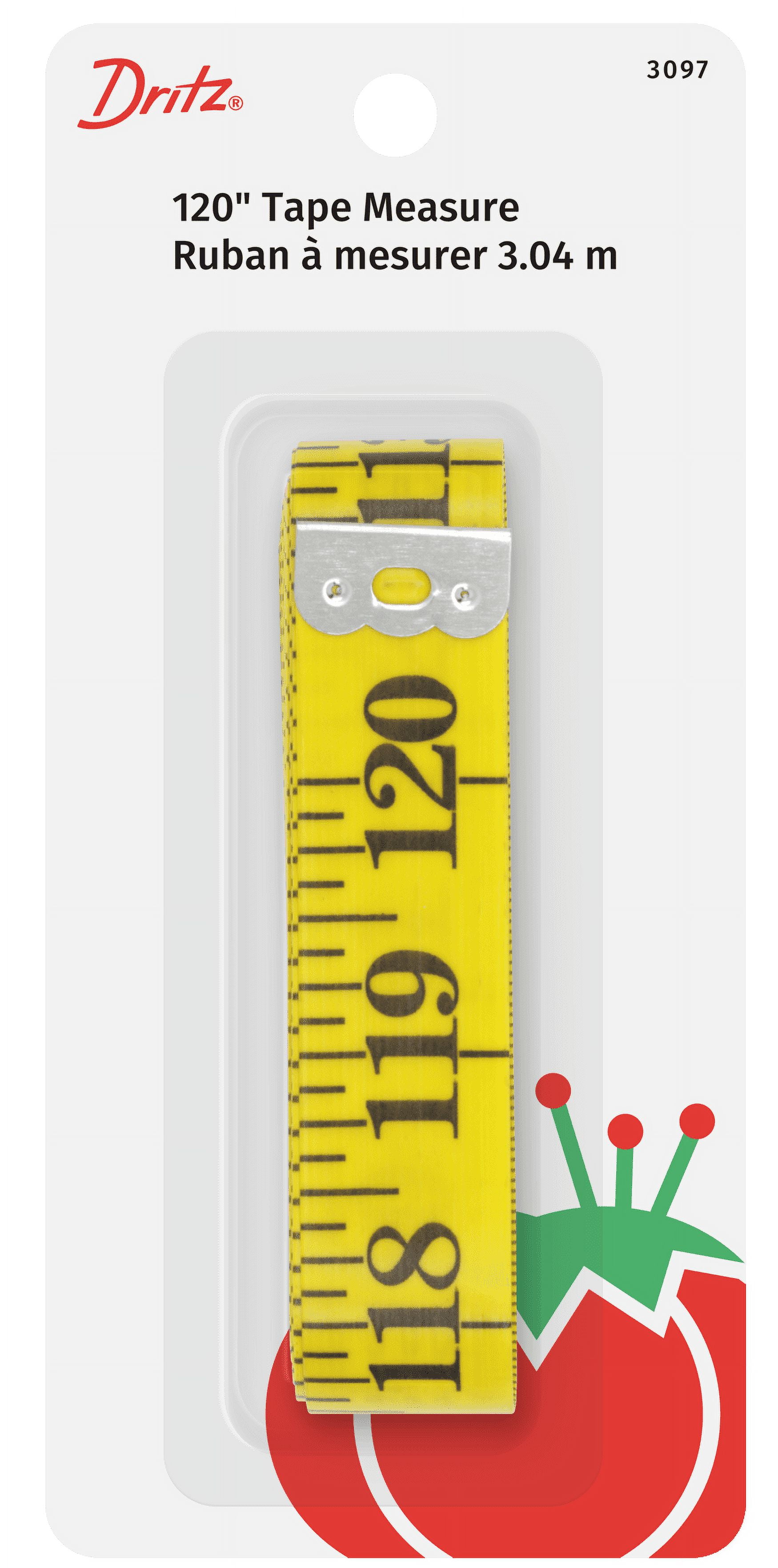 (2 pack) Dritz 120" Tape Measure