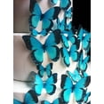 thumbnail image 3 of Sugar Robot Edible Butterflies for Cake Decorating- Butterfly Cake Decorations- Assorted Size - Cake Toppers and Cupcake Toppers Made in the USA - Premium Crafted -15 pcs (Turquoise), 3 of 7