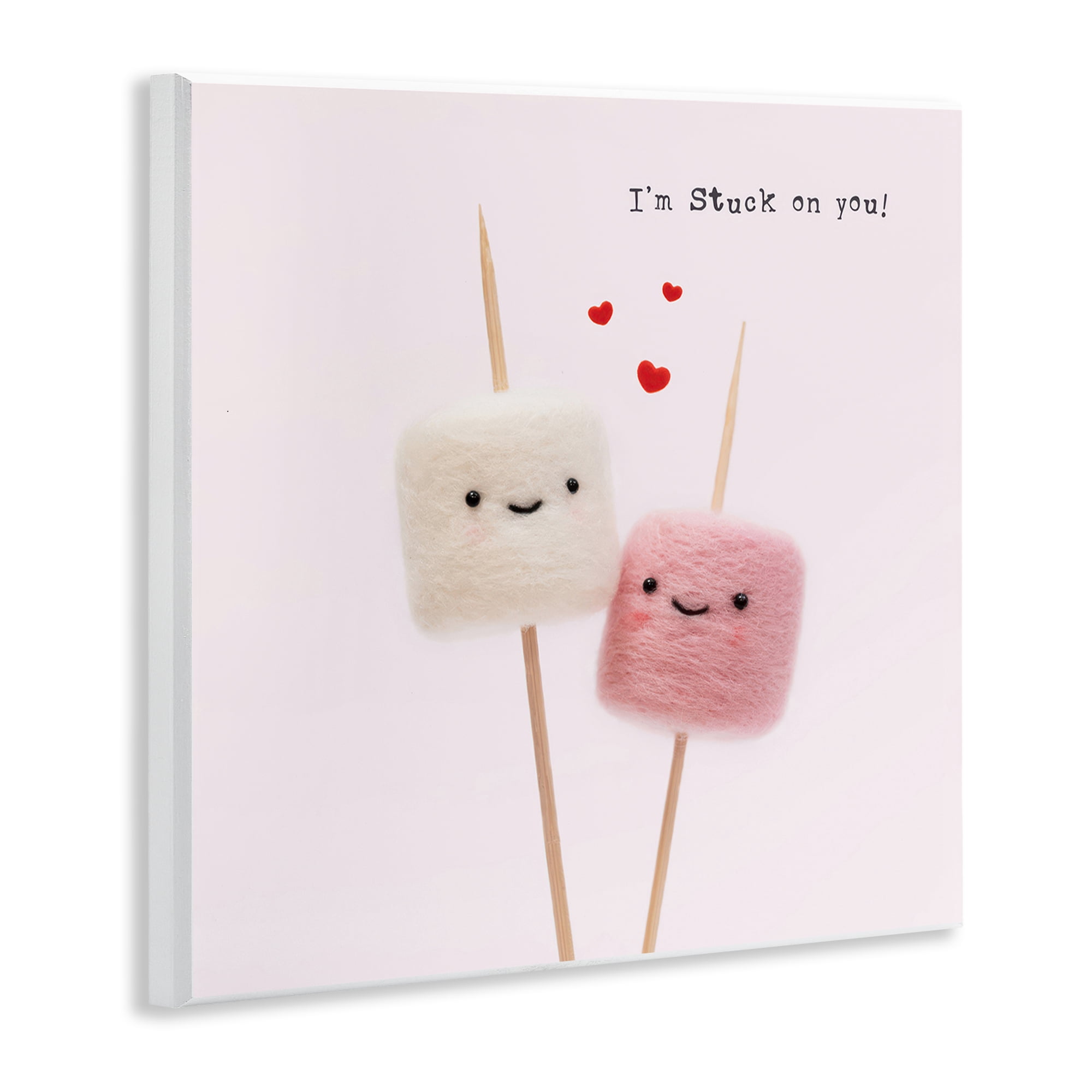 Stupell Industries Cute Stuck On You Food & Beverage Painting Unframed Art Print Wall Art, 12 x 12