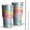 Dreamy Pastel Wave, variant on 30oz Colorful Tie Dye Wave Pattern Tumblers Stainless Steel Tumbler with Lid and Straw,Vacuum Insulated Double Wall Travel Tumbler Cups Mug with Cleaning Brush for Coffee,Tea