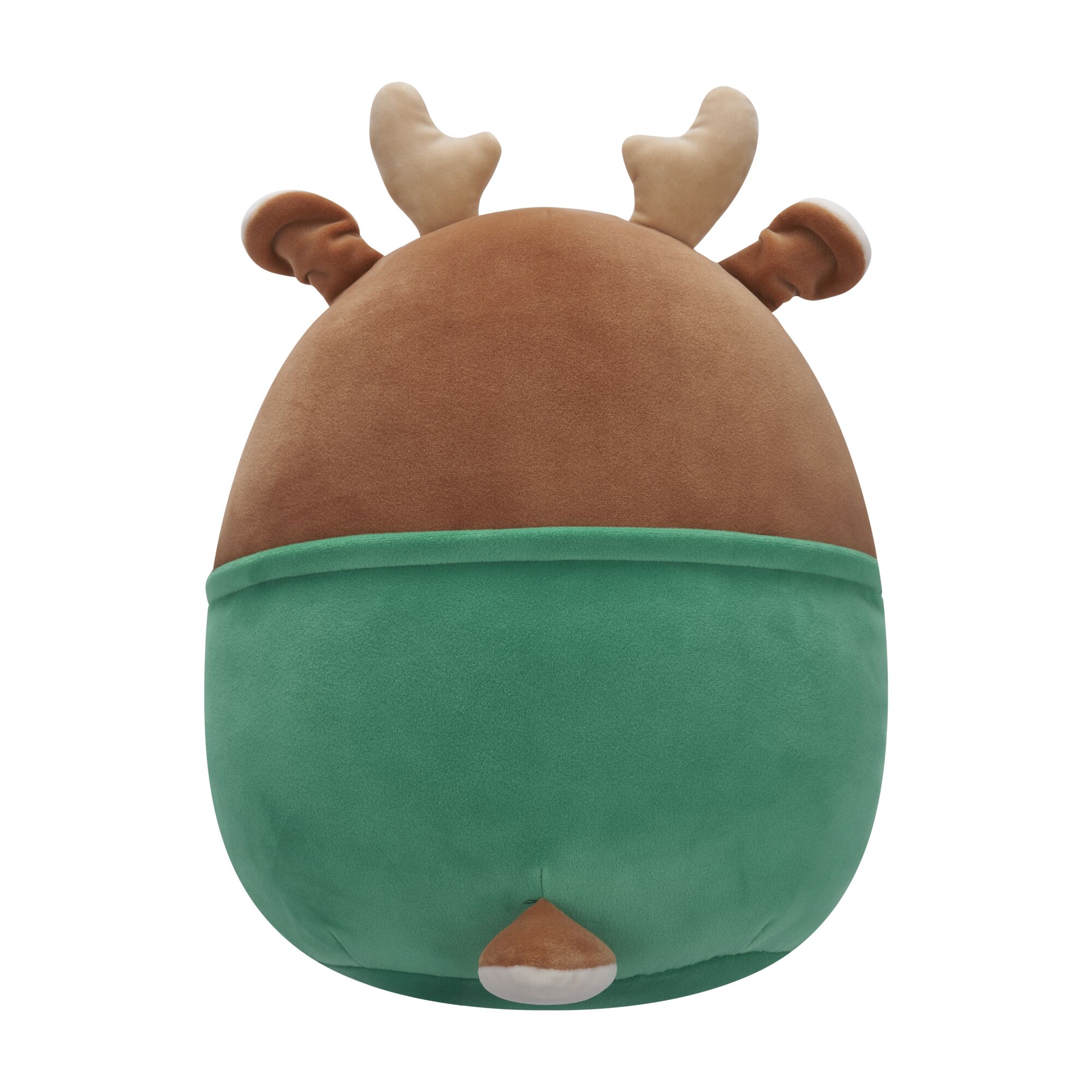 Squishmallows Official 12 inch Dawn the Brown Fawn With Green String Light Sweater - Child's Ultra Soft Stuffed Plush Toy
