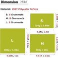 thumbnail image 2 of Czcpp-hamac Bâche de Tente Imperméable pour Camping Extérieur Parc Pelouse Pelouse Randonnée, 2 of 4