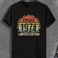 thumbnail image 1 of 1pc Pegatina Edición Limitada de 1974 Adecuada para Camisetas, Sudaderas y Hoodies, Calcomanías para Hombres, 1 of 6