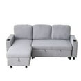 thumbnail image 5 of Hypeshops L-Shaped Sectional Sofa with High-Density Foam and No Written Warranty, Light Gray, 5 of 5