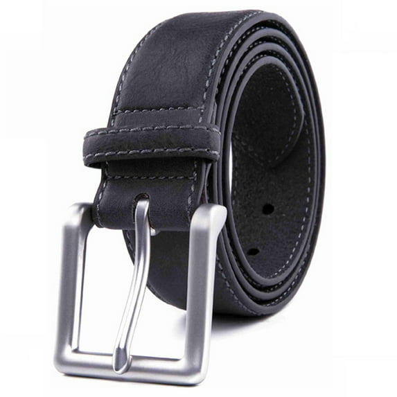 Braveman Men's Classic Leather Dress Belt