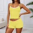thumbnail image 2 of Short Sets Women 2 Piece Outfits Sets Sleeveless Tank Top and Shorts Spring Sets for Women, 2 of 5
