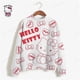 thumbnail image 1 of Sudaderas con capucha con estampado de HELLO KITTY para mujer, ropa con estampado de dibujos animados Y2k, talla grande, sudadera femenina de calle alta, 1 of 4