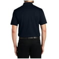 thumbnail image 3 of Yellow Rooster Mens Short Sleeve Moisture Wicking Tech Pique Polo Dark Navy 3XL, 3 of 4