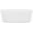 White / Brushed Nickel, variant on Dreamline BTAQ6629XEW06 Aqua 67" Free Standing Acrylic Soaking Tub - MultiColor