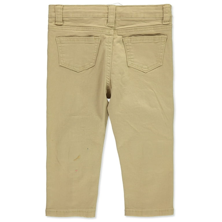 Teen Gs Baby Girls Twill Pants khaki 24 months Infant Walmart