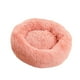 thumbnail image 5 of Cama nido de interior con forma de dona de peluche para cachorros, perros pequeños, medianos y grandes. rosa, 5 of 8