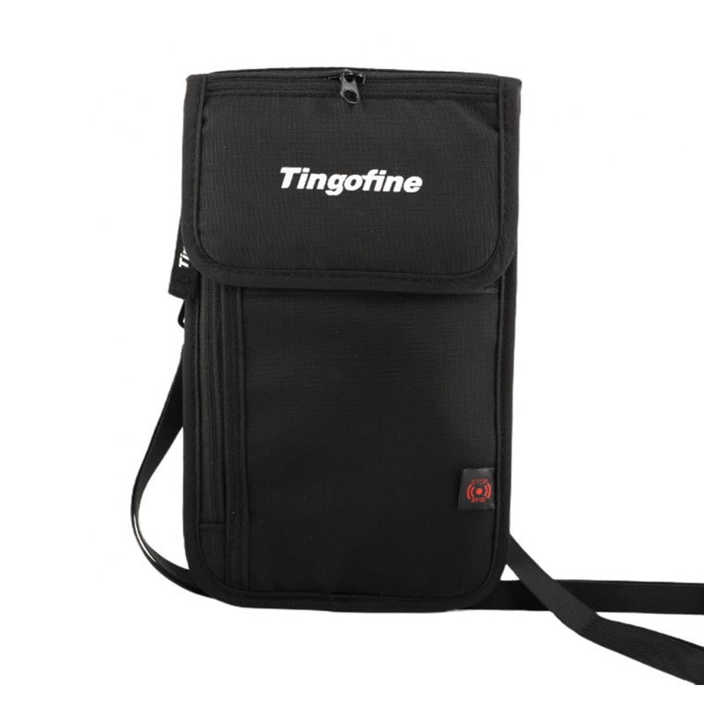 Sunmark Slim Minimalist Design Travel Neck Wallet, RFID Blocking